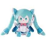 Vocaloid Miku Luka Rin Moeyu Miku Merch Synthwave Wings Series Cute Sitting Plush Doll